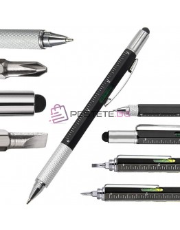 Химикал отвертка инструмент 6в1 ролетка нивелир щипка